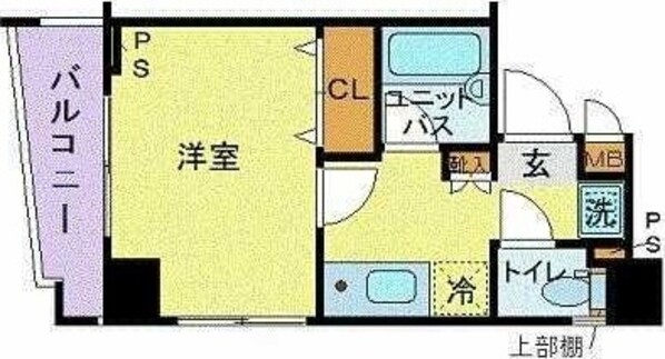 サイレントフォレスト池袋の物件間取画像